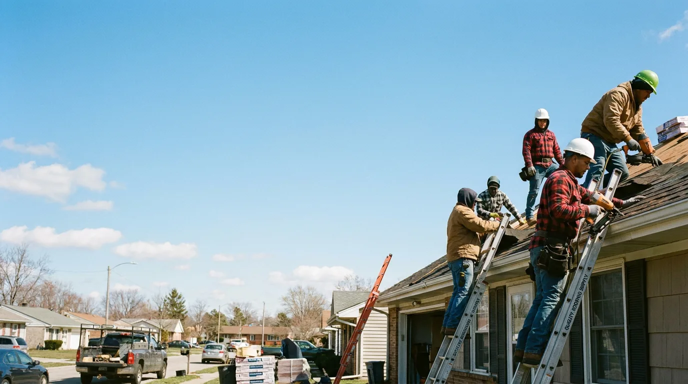 Roofing in La Farge, WI near me